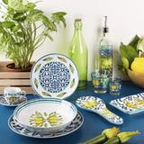 Excelsa Amalfi serviesset, 18-delig, porselein