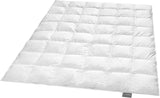Traumnacht Basic Licht donzen dekbed met nieuw wit dons (60%) en veren (40%), DIN EN 12934, 135 X 200 Cm, Down Pass en Oeko-Tex gecertificeerd, geproduceerd volgens de Duitse kwaliteitsnorm Dekbedden en dekbedden Naty Shop 90 procent dons / 10 procent veren Medium dekbed voor alle seizoenen 220 X 240