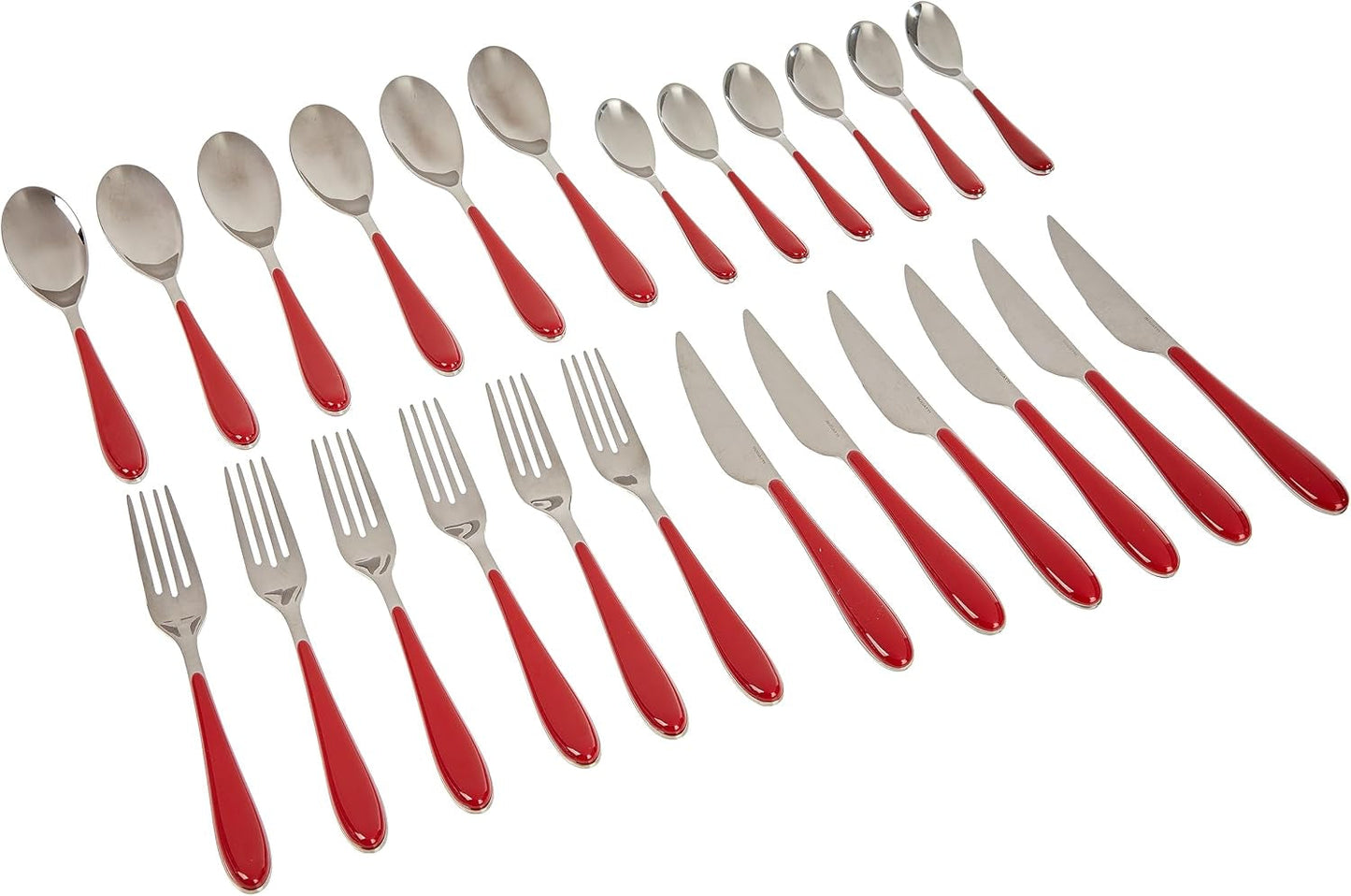 Bugatti Gioia bestekset, 24-delig, rood Kitchen Naty Shop