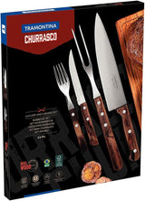 Tramontina 14-delige roestvrijstalen grillbestekset Steakbestek Grillset keuken Naty Shop