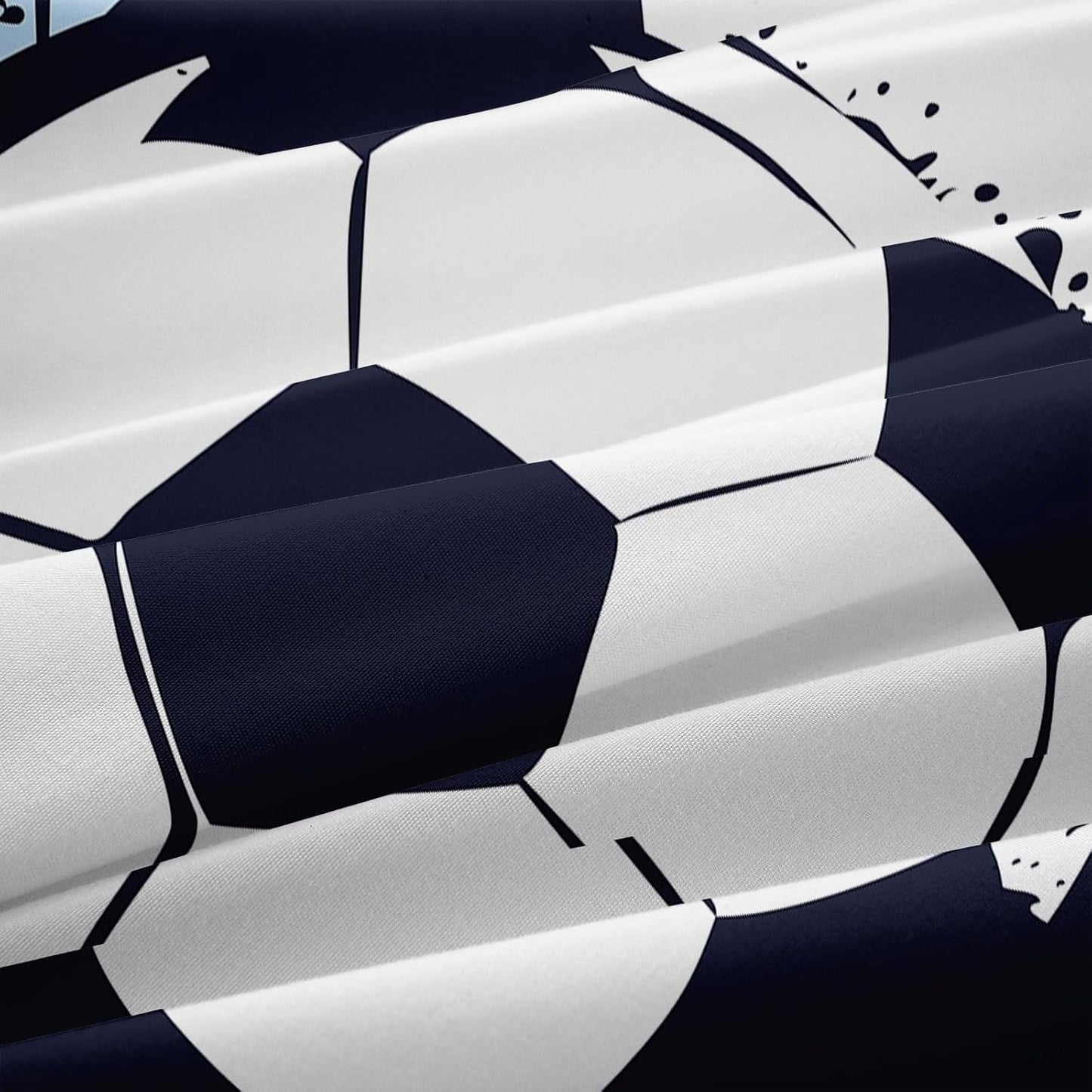 Beddengoed voor jongens, voetbal, microvezel polyester Beddengoed - kinderen Naty Shop