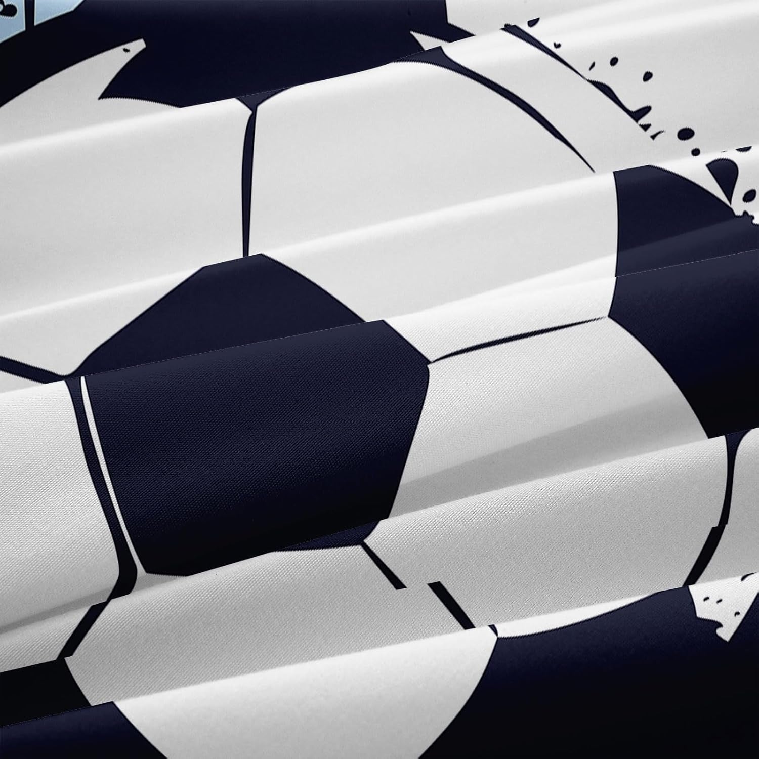 Beddengoed voor jongens, voetbal, microvezel polyester Beddengoed - kinderen Naty Shop