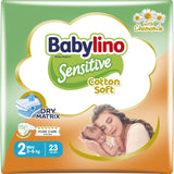 Babyluiers Sensitive maat 4, Maxi (8-13 kg), 20 stuks