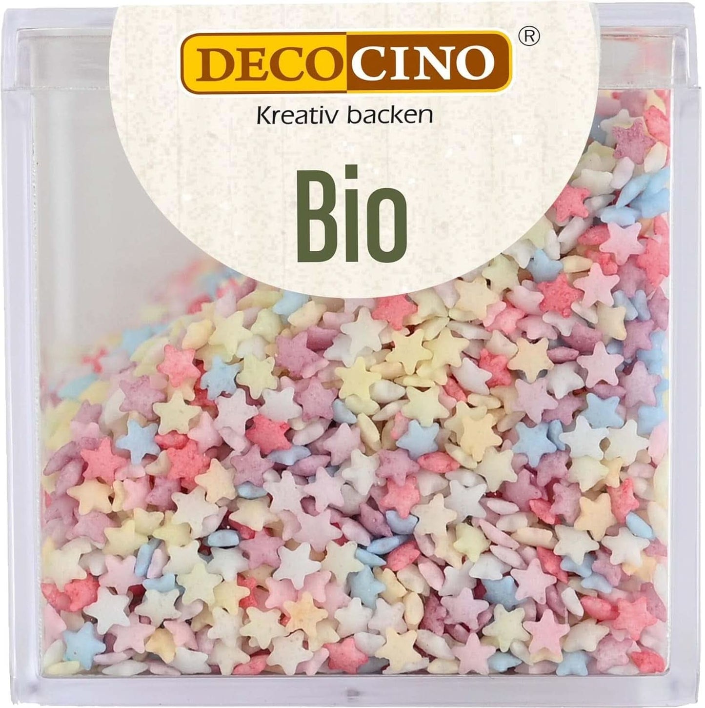 DECOCINO Biologische Strooisterren, 50 gram Hagelslag Naty Shop