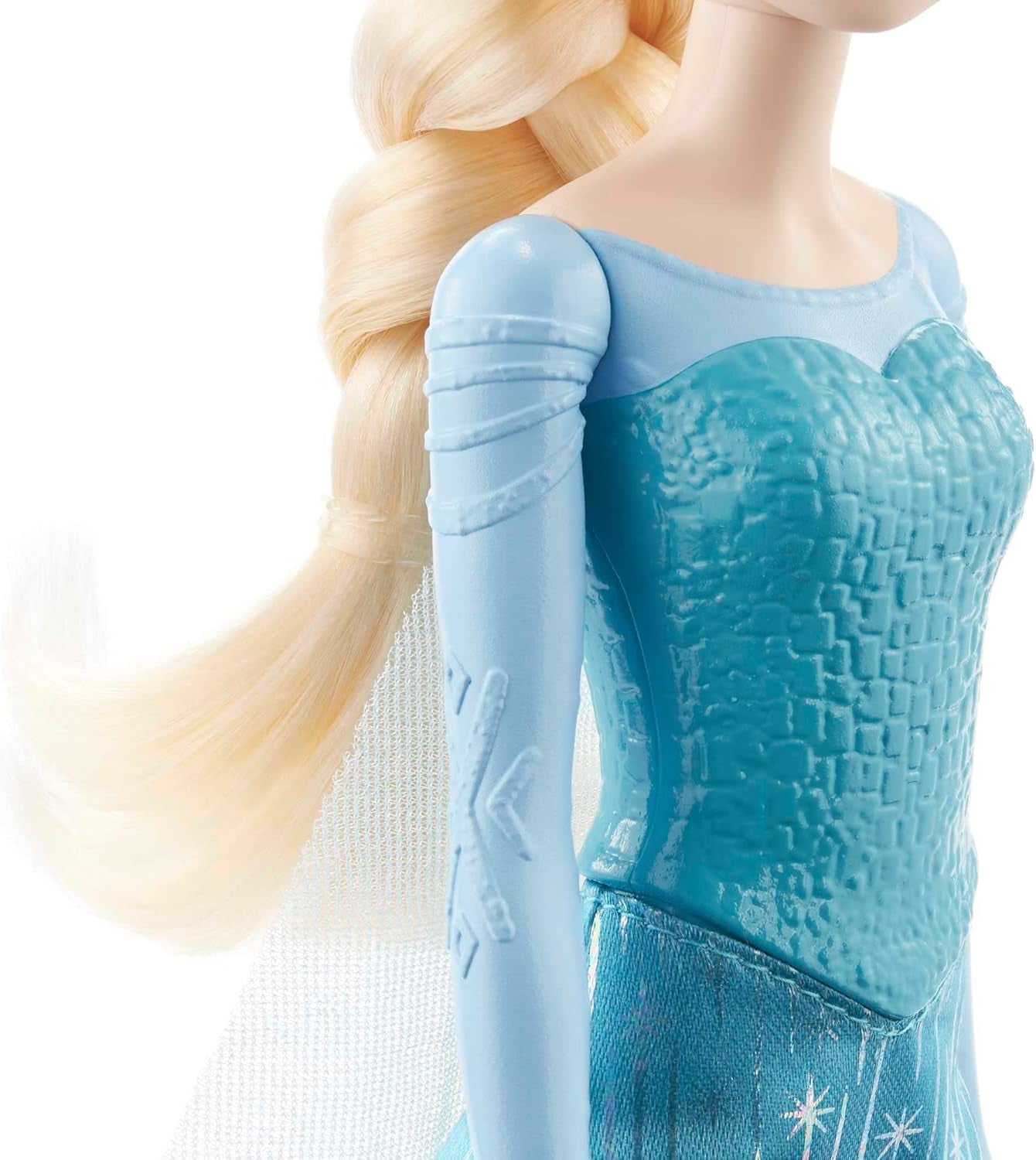 Elsa Mattel Disney Frozen pop, bevroren pop, kambaar blond haar, positioneerbaar, afneembare schoenen, Disney geschenken, speelgoed vanaf 3 jaar, HLW47