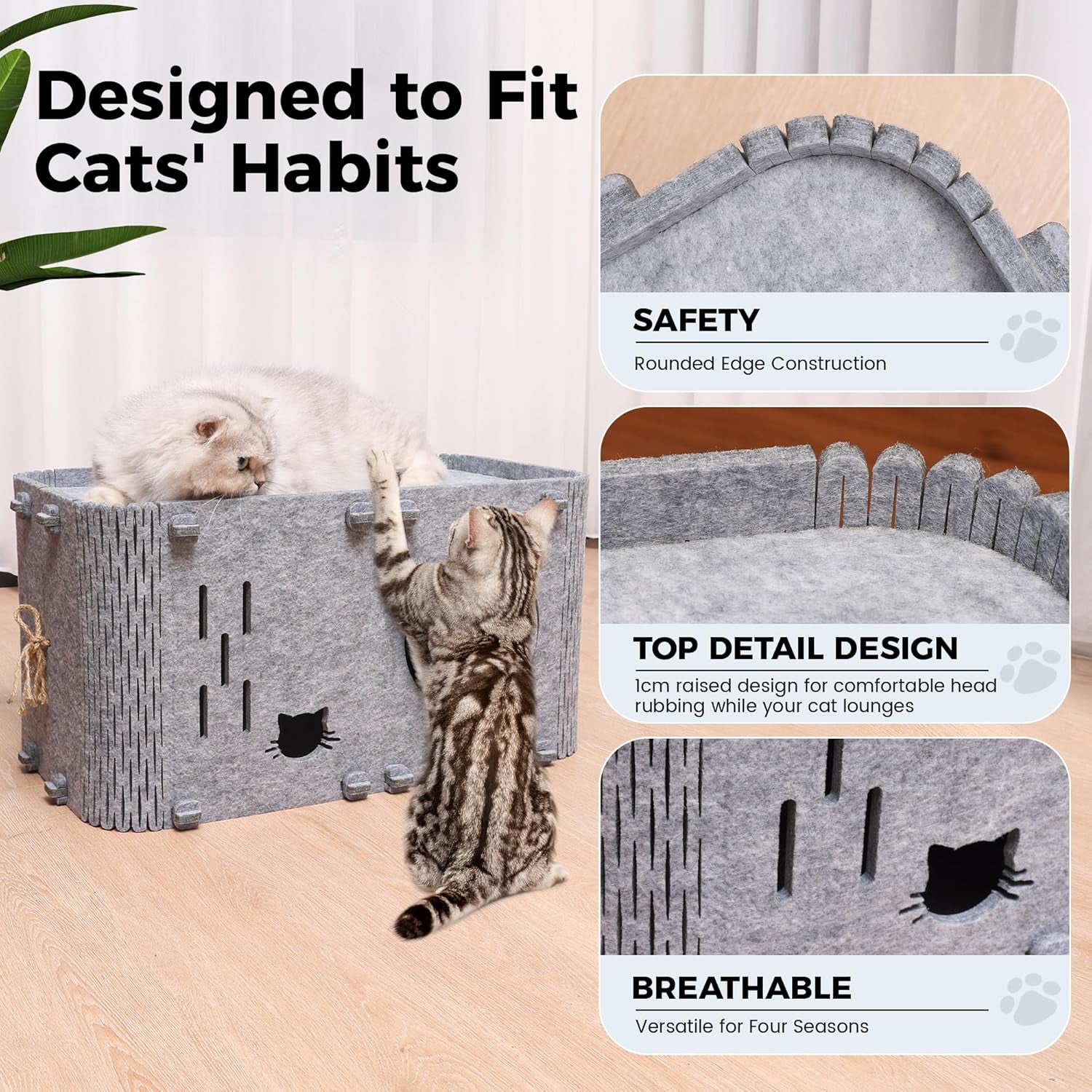 Dekens en meubels, Huisdieren, Grotten & Huizen, Katten, Kattenbedden, Katten - bedden, matrassen