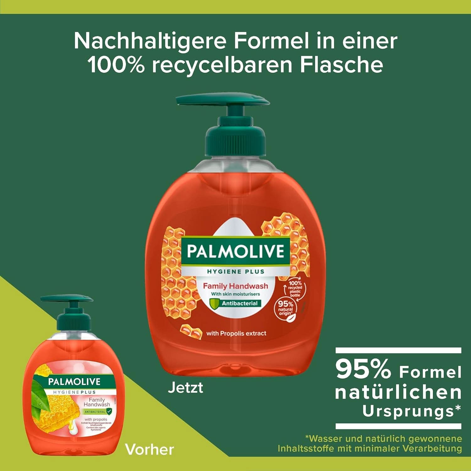 Palmolive, Vloeibare zeep voor delicate handreiniging, set 6 x 300 ml Douche en bad Naty Shop