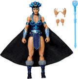 Masters of the Universe Masterverse actiefiguur ca. 18 cm hoog, nieuwe Eternia Evil-Lyn, MOTU Toy Villainess, tovenares, 30 bewegingspunten, kristallen bol, JBP77 actiefiguren Naty Shop standaardtitel