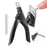 Saviland nagel manicure cutter cutter met 15 magneten, gelnagels nageltrimmer manicure nagel cutter voor kunstnagels gelnagels acrylnagels kunstnagels (rood rood)