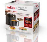 Tefal EY5018 Easy Fry & Grill Klassieke heteluchtfriteuse, 2 in 1-technologie (luchtfriteuse en grill), XL, 4,2 liter voor 6 porties, 1550 watt Huishoudelijke apparaten Naty Shop