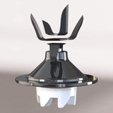 Cecotec Menger Glas Power Schwarz Titan 1000 INOX. 1000 W, Edelstahlgehäuse, 6-Blatt-Blatt Mit Schwarzer Titanbeschichtung, 1,5-L-Glaskrug, 5 Geschwindigkeiten [Energieeffizienzklasse a +] Keuken Naty Shop