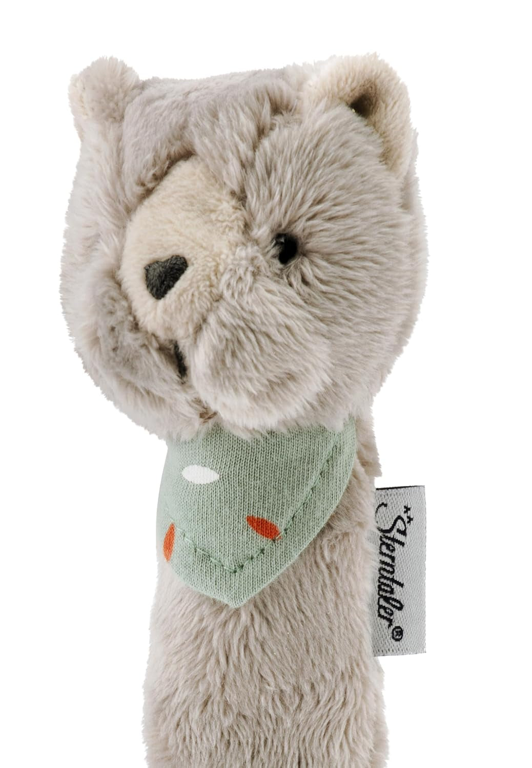Sterntaler baby pieper kat Lilly - Zacht fleece babyspeelgoed - Grijpspeelgoed voor baby's - Eerste pogingen om te grijpen en te spelen, grijs Bebe Toys Naty Shop