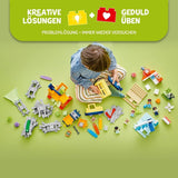 LEGO DUPLO Grote interactieve spoorbaan, bouwspeelgoed voor peuters vanaf 3 jaar, Push & Go-locomotief met licht en geluid, baanonderdelen, educatief speelgoed voor kleuters 10428 Bouwsets Beuche bij LEGO-Store