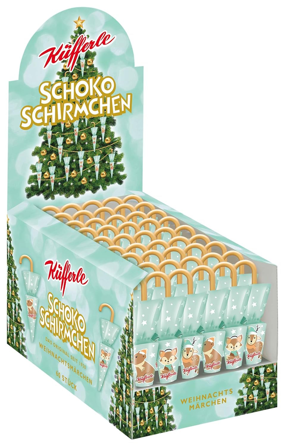 Chocoladeschaduwen Küfferle Polar Zilver 810g (60 stuks)
