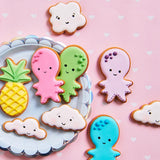 Funcakes Rode kleurstofpennen: eetbare pennen voor koekjes, taarten, fondant en meer, ideaal voor personalisatie, halal gecertificeerd