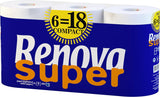 Toiletpapier RENOVA SUPER COMPACT 6 rollen