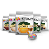 Tassimo Kapseln Probierbox, Vielfaltspaket, 64 Pads, 5 Sorteren
