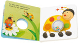 Mijn kleurrijke dieren met bellen Ri-Ra - boek met bellen voor baby's vanaf 6 maanden, kinderboek, speelboek: vanaf 6 maanden Jucarii Bebe Naty Shop
