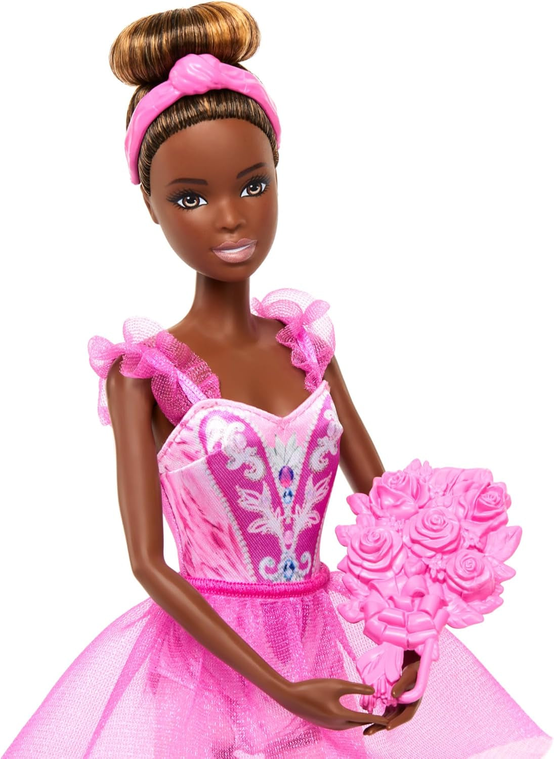 Barbie Ballettstudio Set met 2 puppen en 9 meiden, blond en brunette Ballerina-modepuppen met aussietzem Outfit en zum Tanzmotto passten Teilen, HXC37, [Multicolor]