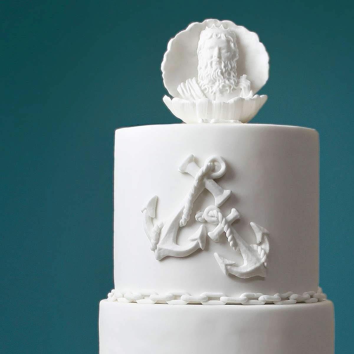 Katy Sue, Marine Decor siliconen mal - Naty Shop keuken Sint-jakobsschelp