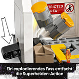 LEGO Marvel Captain America: Civil War Action Duel - Superheldenspeelset met 8 minifiguren - Speelgoedvliegtuigbouw- en speelset - Cadeau voor jongens en meisjes 76314 Bouwsets Besuche in LEGO-Store