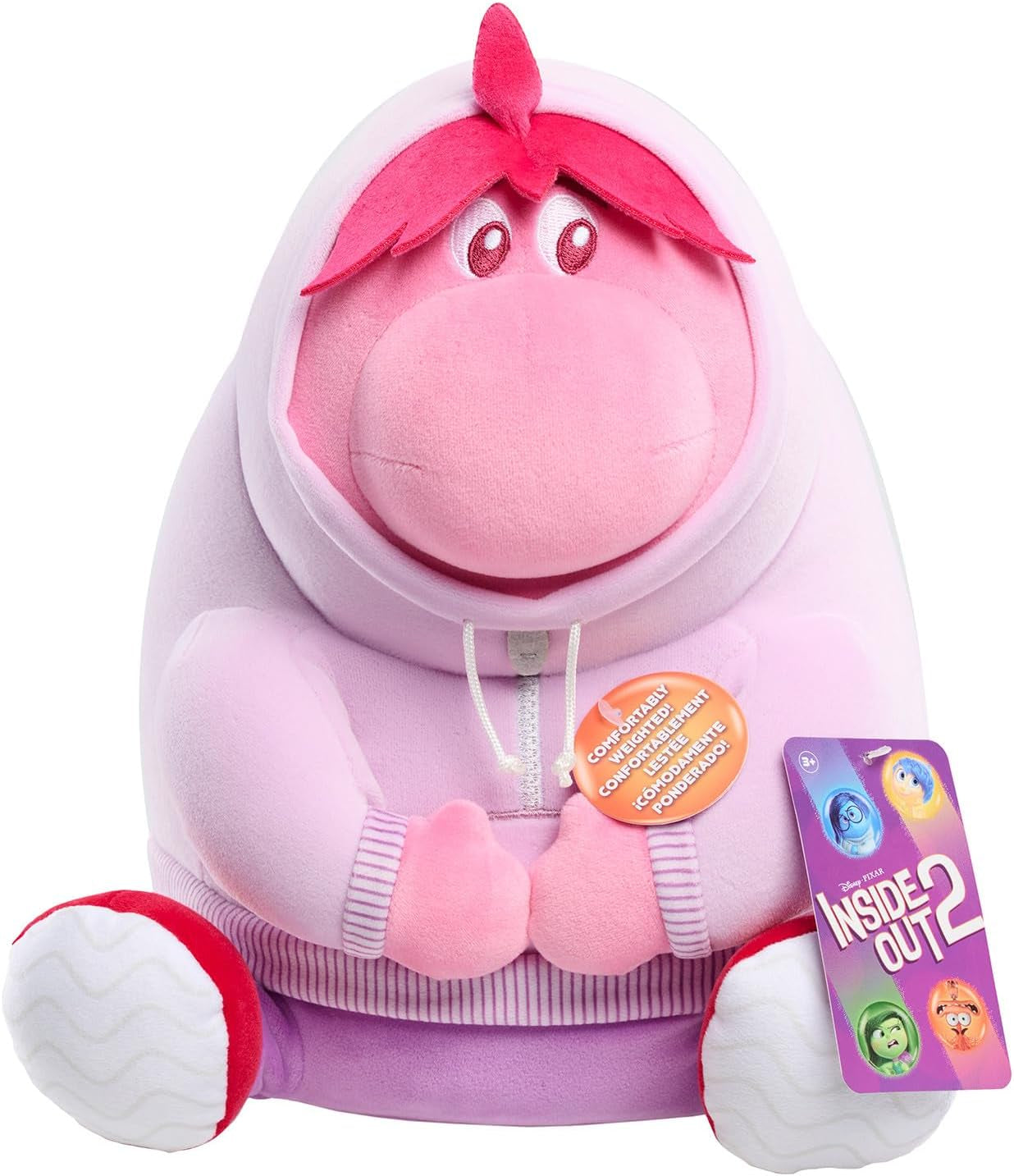 Speel gewoon Disney en Pixar Inside Out 2 minifiguren verzamelfiguren 2,5 cm tot 6,4 cm hoog speelgoed voor kinderen vanaf 3 jaar actiefiguren Naty Shop Shame Weighted Plush