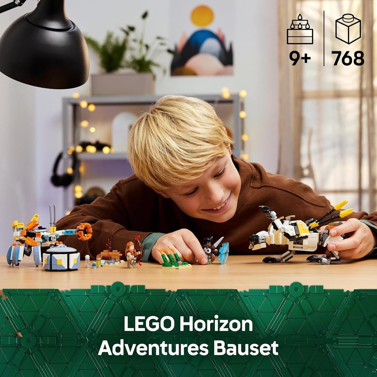 LEGO Horizon-avonturen Aloy en Varl Vs. Gepantserde Walker en Sawtooth, speelgoedmonsterauto en minifiguren, verzamelset voor videogamefans, jongens en meisjes ouder dan 9 jaar 77037 Bouwsets Besuche in LEGO-Store