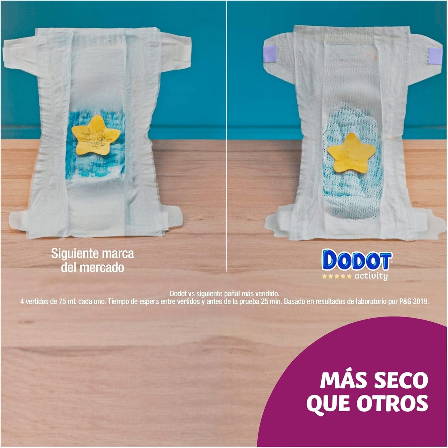 Baby-activiteitsluiers, maat 3 (6-10 kg), 224 luiers met een robuuste pasvorm