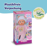 Baby Born Rosie zachte pop 30 cm met 6 geluiden en fles, roze