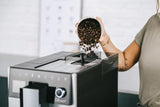Melitta CI Touch - Volautomatische espressomachine met melksysteem, espressomachine met geïntegreerde koffiemolen en melkopschuimer, b.v. voor espresso of cappuccino, zilver