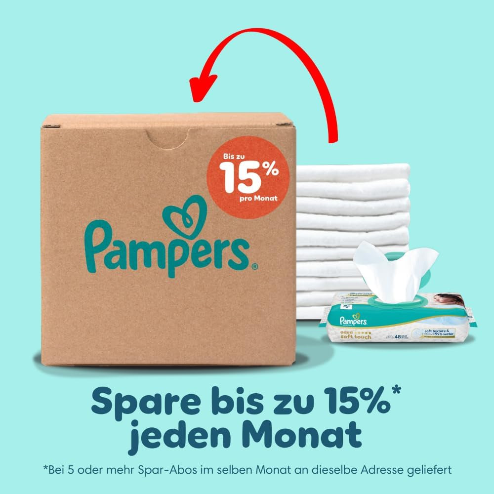 Pampers Premium Protection Broekje maat 5, 144 luiers, 11kg - 17kg, met 360° aanpassing en zachte anti-lek manchetten voor optimaal comfort en bescherming