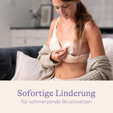 Lansinoh Soothies Kühlende Gel-Pads - 2 Stück - Beruhigen Und Schützen Schmerzende & Rissige Brustwarzen - Ermöglichen Natürliche Heilung, Damit Mütter Weiter Stillen Können Accessoires Voeding en borstvoeding Bebe Naty Shop