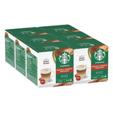 STARBUCKS Hazelnoot Macchiato van Nescafé Dolce Gusto, Dunkle Röstung, Kaffeekapseln 6 x 12 (72 Kapseln)