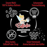 Caffeefee Belgische Wafels Bohnen, 250 g, aromatisierter Röstkaffee