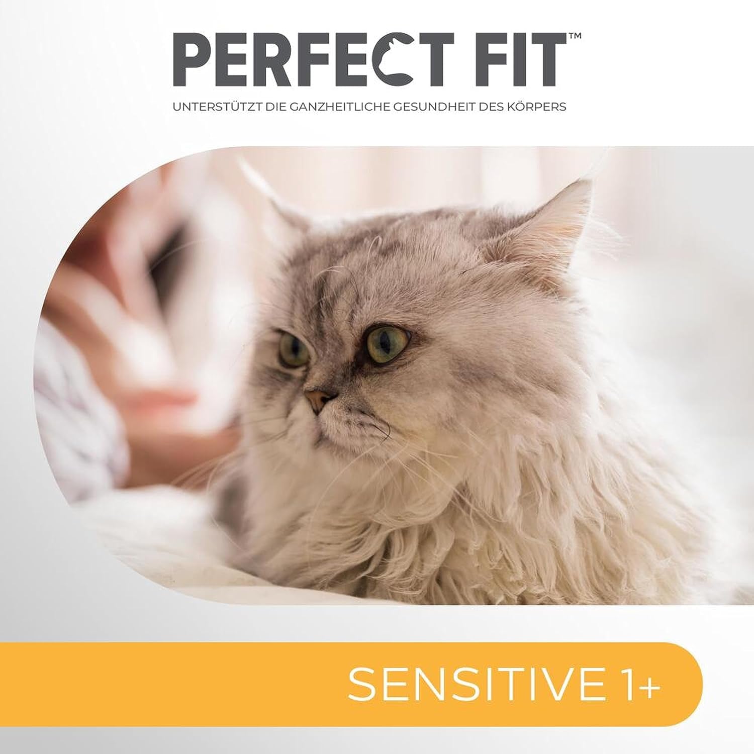 Natvoer voor katten Perfect Fit Sensitive 1+ met kip in saus, 12 zakjes, 12 x 85g - Premium natvoer voor gevoelige katten vanaf 1 jaar, zonder tarwe en soja, ter ondersteuning van de spijsvertering