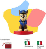 Geluidsfiguur - PAW Patrol Puppyteam: Chase - geluidsverhalen en sprookjes, jongens en meisjes 2-4 jaar, Italiaanse versie Babyspeelgoed Naty Shop