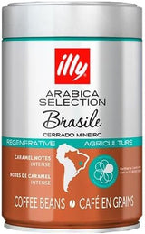 ILLY 6 dozen koffiebonen, elk 250 gram, Arabica Selection, Brazilië, Cerrado Mineiro certificaat, Regenagri