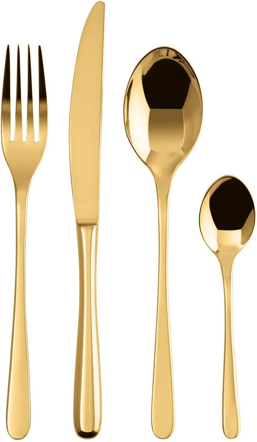 Sambonet 52553G81 - Taste Golden bestekset 24-delig Kitchen Naty Shop