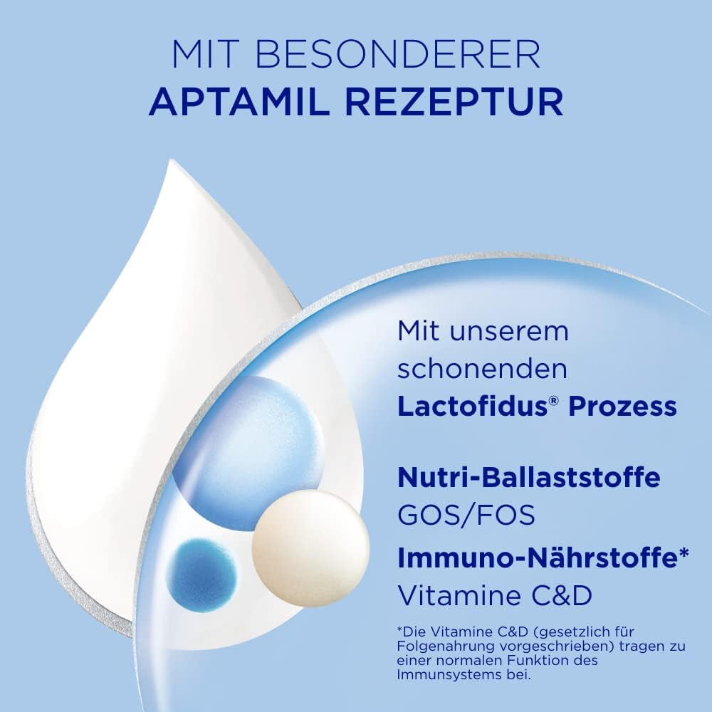 Aptamil Pronutra 2, opvolgmelk na 6 maanden, kant-en-klare babymelk (4 x 200 ml)