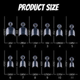 600 stuks ovale korte kunstnagels 12 maten halve dekking acryl valse nageltips kunstnagels voor manicure vrouwen salon doe-het-zelf (transparant)