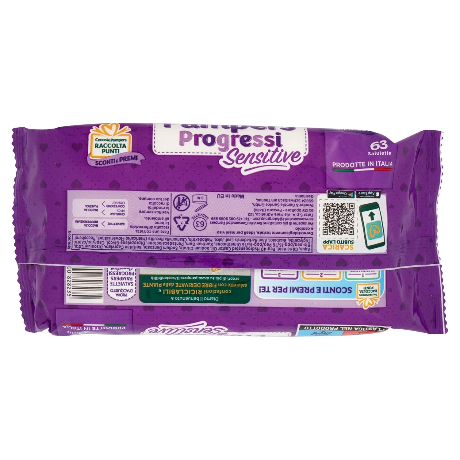 PAMPERS Sensen vochtige doekjes, navulverpakking 56