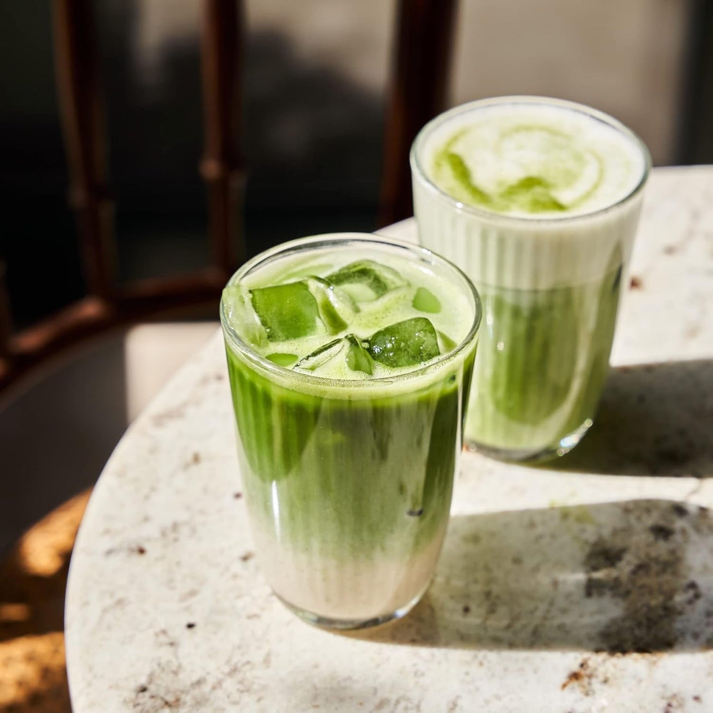 Moya Matcha Bio Dagelijks Groene Thee Poeder | 250 g dagelijkse kwaliteit (III) | Perfect om te consumeren met lattes, smoothies en limonades...