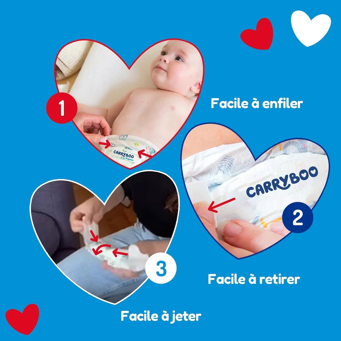 - Luiers, maat 3 (4-9 kg) - gezond en zeer absorberend - 12 uur lekvrij - geen ongewenste stoffen - gemaakt in Frankrijk - betaalbare prijs - 150 wegwerpluiers