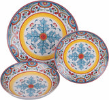 18-delig porseleinen servies, 6 verschillende bordensets, Andalusië