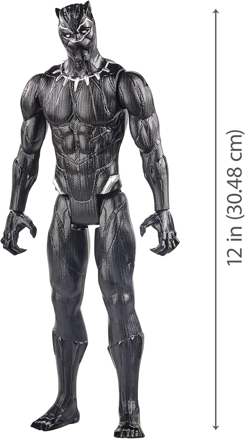 Marvel Avengers Titan Hero Series Black Panther, 30 cm hoog actiefiguur Actiefiguren Naty Shop