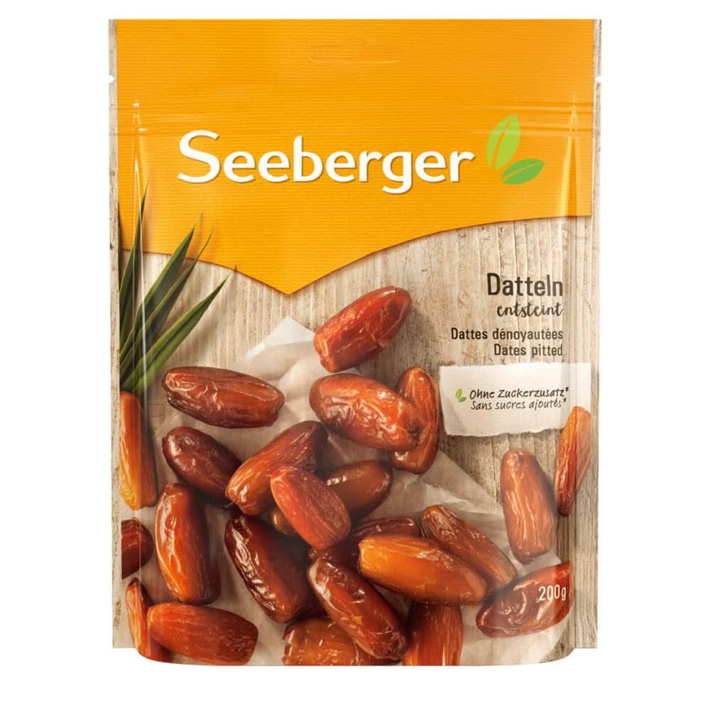 Seeberger Zoete dadels met honing, met romig vruchtvlees, 13 x 200 gram Gedroogde producten Naty Shop