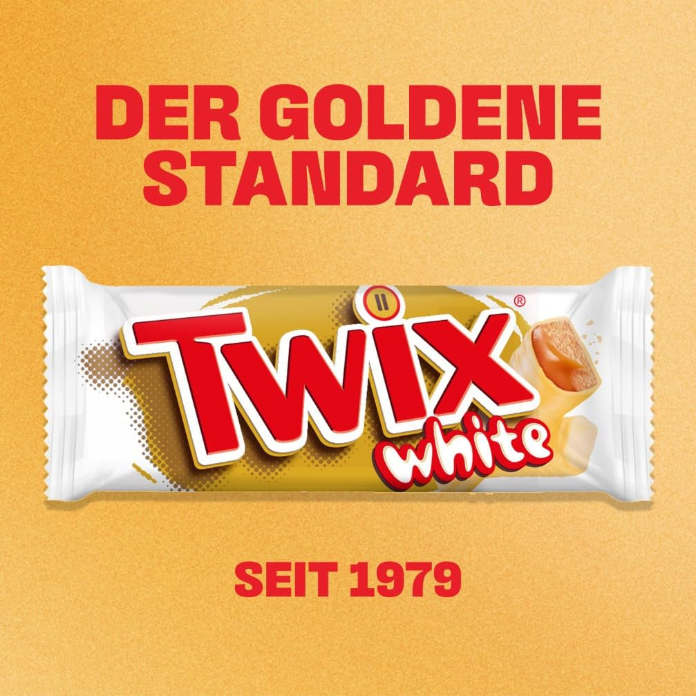 Twix witte chocoladerepen; karamel, koekjes, witte chocolade; meerdere pakjes chocolaatjes; 5 repen (5 x 46 g)