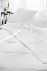 Toison D'Or Silkydor naturel dekbed, 380 satijnkatoen, 240 X 280 cm, wit Dekbedden en quilts Naty Shop