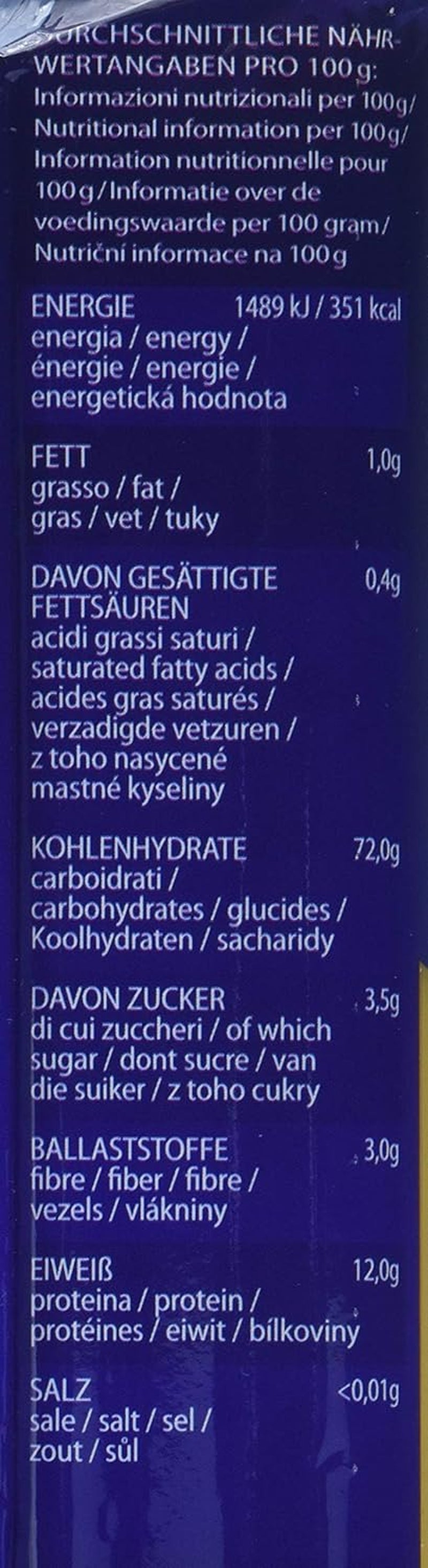 Pastaspaghetti nr. 5, verpakking van 20 (20 x 500 g)