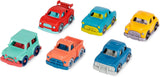 Plastic Battat, BT2525Z interactief stuurwielspeelgoed, ook voor reizen en autoritten, met licht en geluid voor kinderen vanaf 2 jaar, rood, compatibel met auto's Babyspeelgoed Naty Shop Mini-auto's